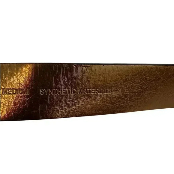 Michael Kors MK Logo Monogram Belt Brown Medium MSRP $98 NEW - Picture 4 of 5